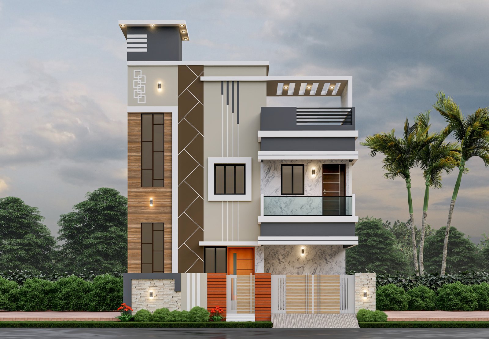 House construction work